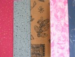 A5 Mini Fluted multi patterned Paper packs.......click for larger image
