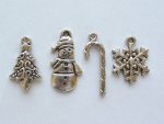 Xmas Charm set 4pieces....click for larger image