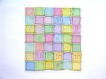 Pastel coloured Number Stickers.....click for larger image