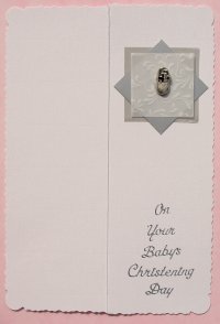 Christening Card
